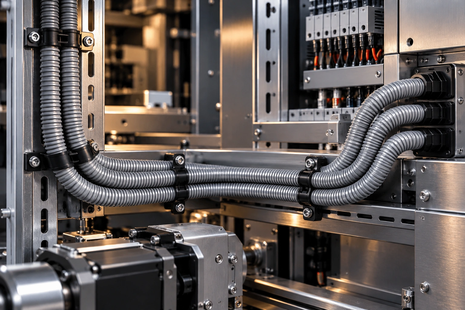 PP Corrugated Conduit application scene
