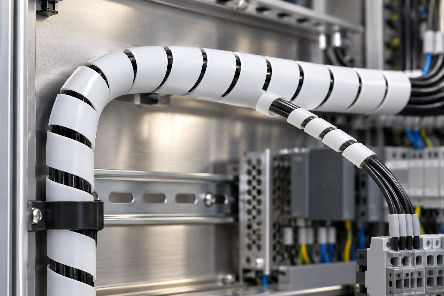 Flame-Retardant Spiral Wrap application scene