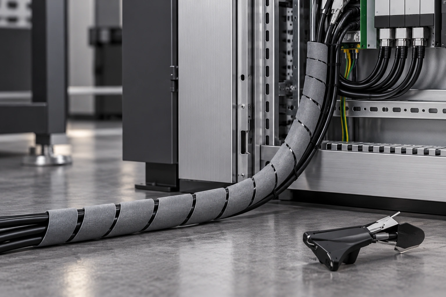 Cable Organizer Tube application scene